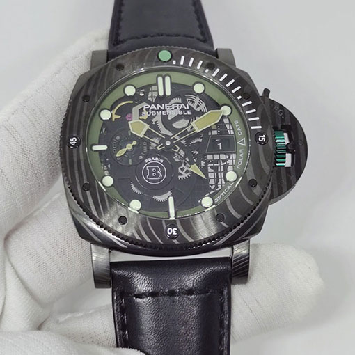 パネライコピー 腕時計相談 サブマーシブル S ブラバス カーボテック™ PAM01283 